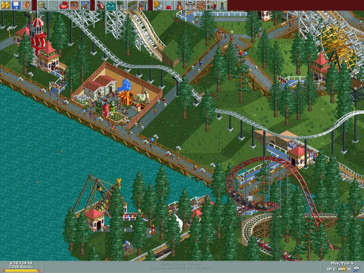 RollerCoaster Tycoon screenshot 10