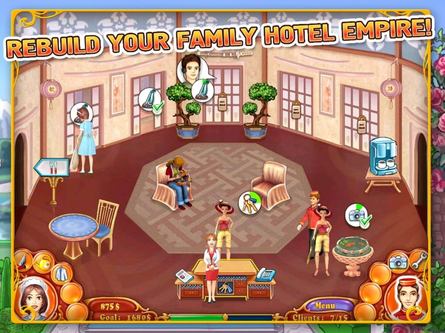 Jane`s Hotel 2: Family Hero screenshot 1
