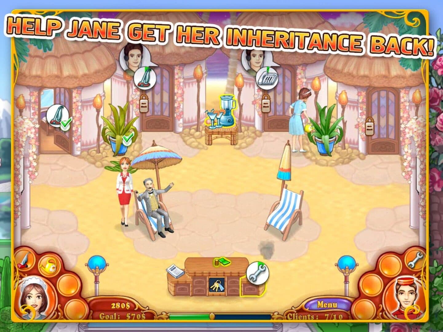Jane`s Hotel 2: Family Hero screenshot 5