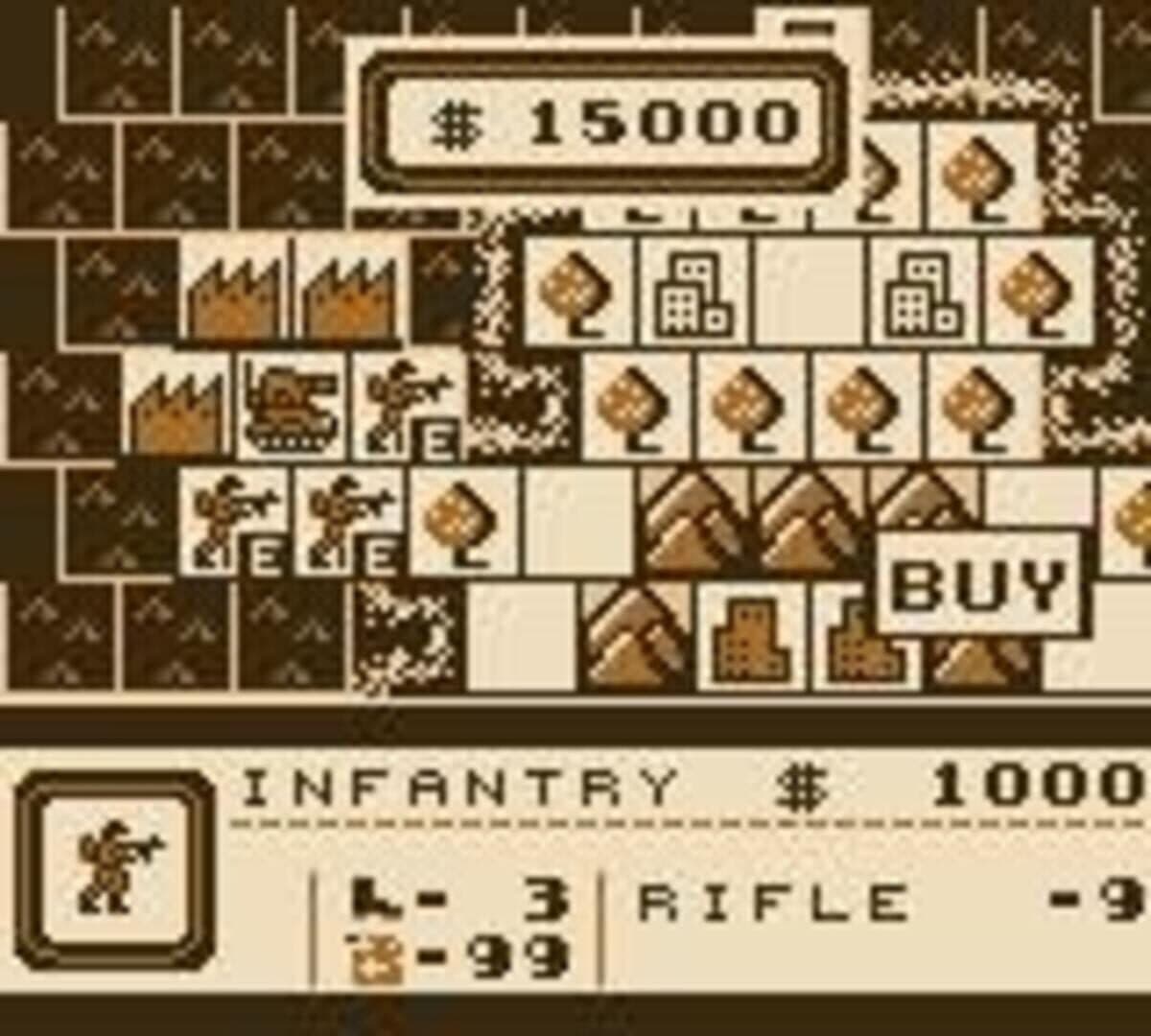 Game Boy Wars 2 screenshot 1