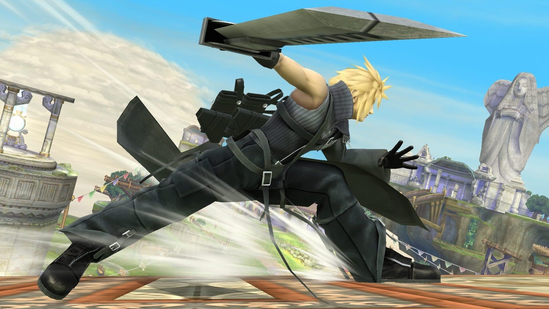 Super Smash Bros. for Wii U: Cloud screenshot 8