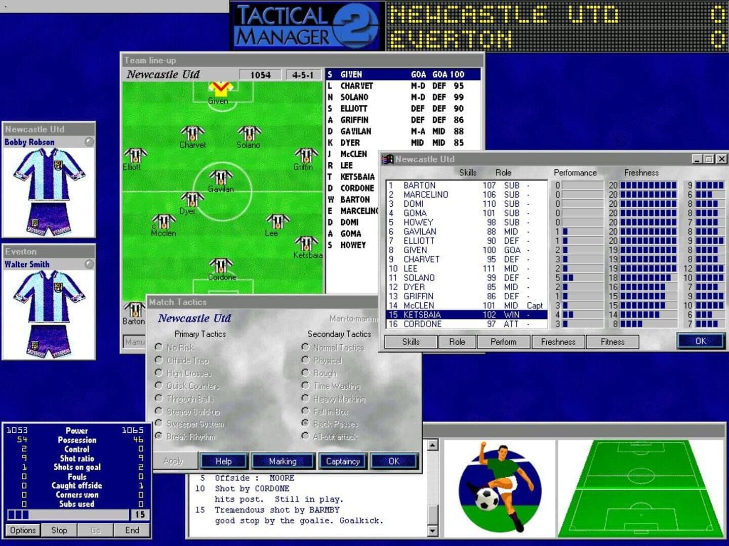 Tactical Manager 2 screenshot 1