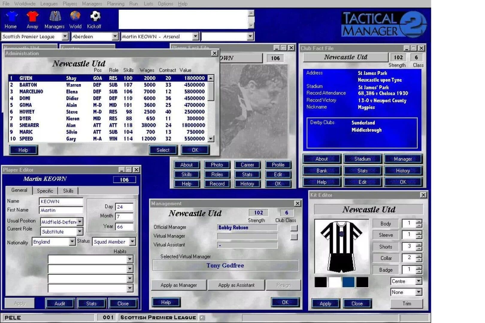 Tactical Manager 2 screenshot 4