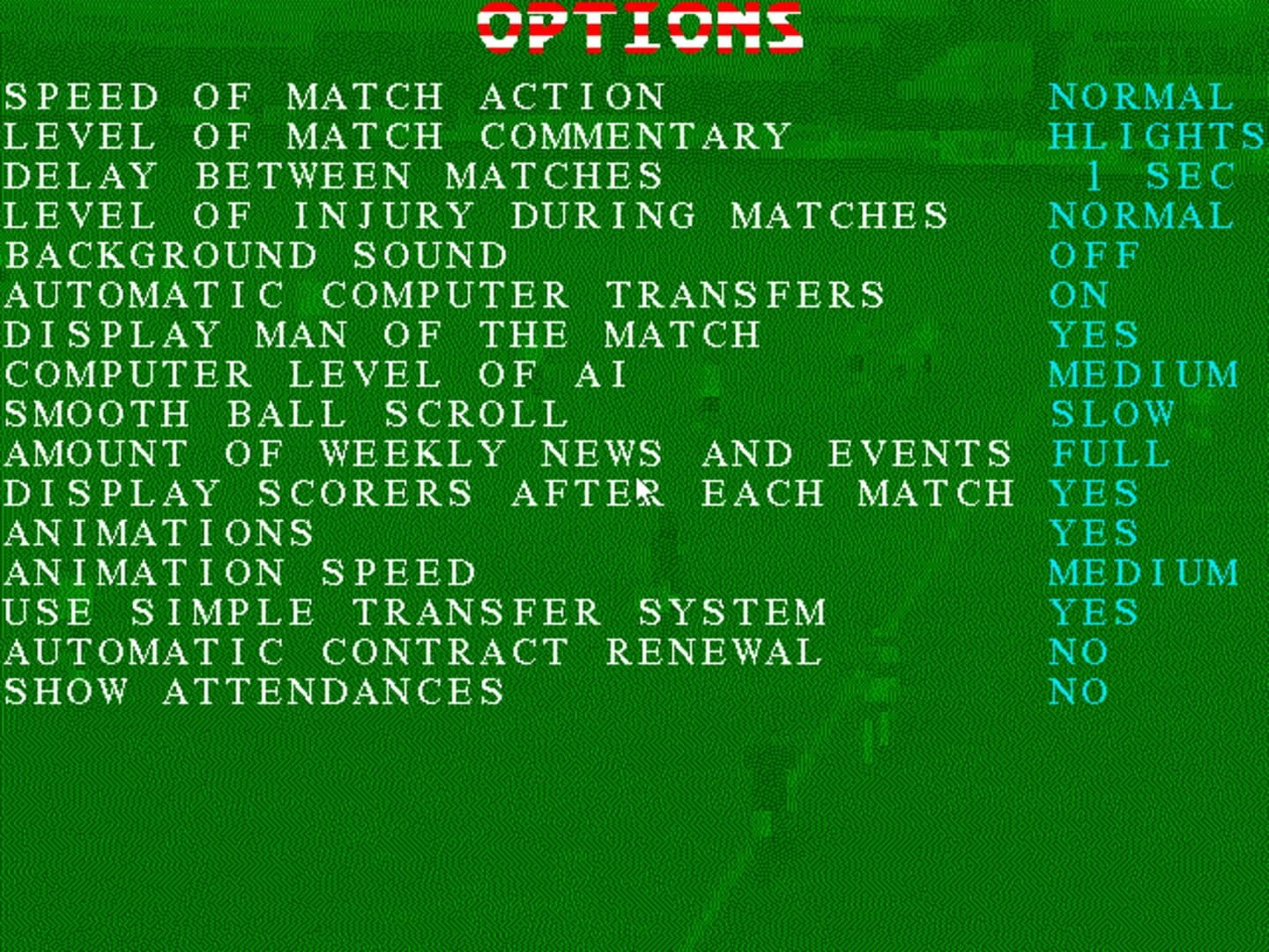 Tactical Manager screenshot 2