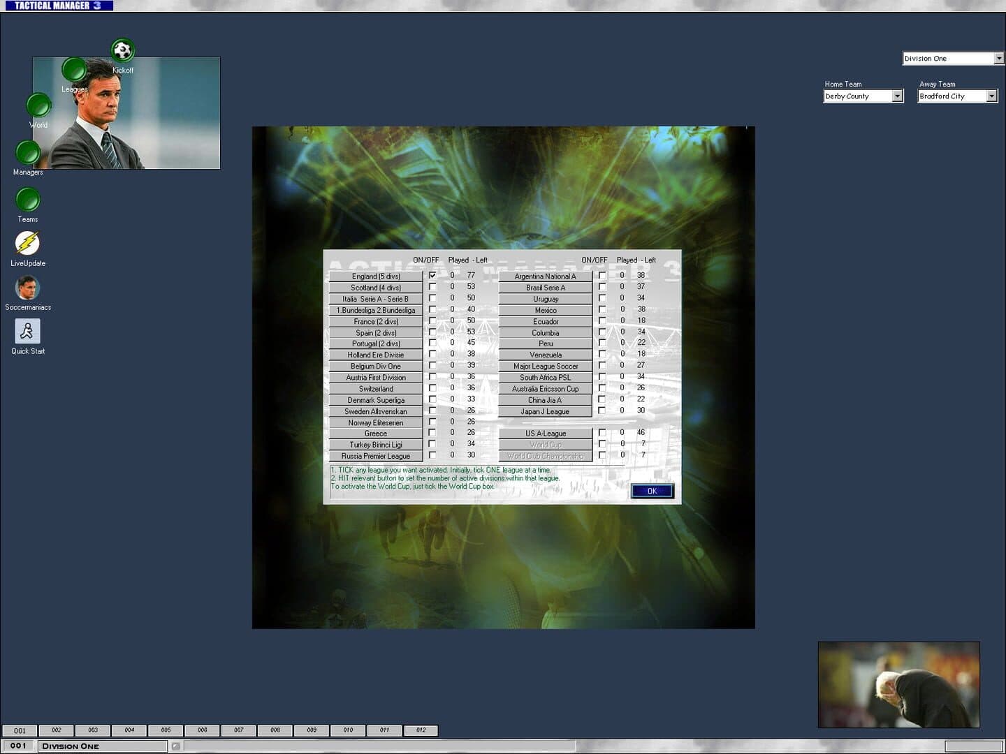 Tactical Manager 3 screenshot 6