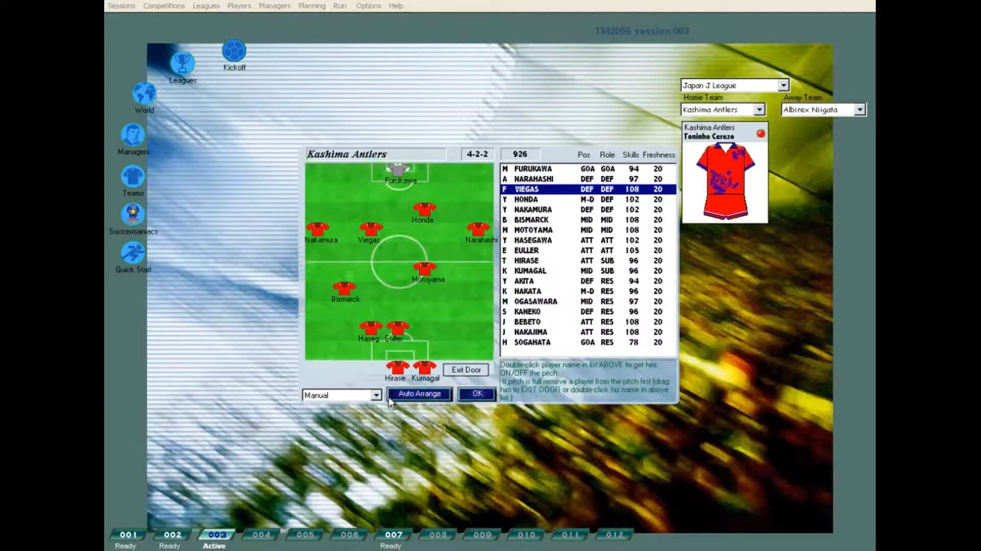 Tactical Manager 2006 screenshot 3