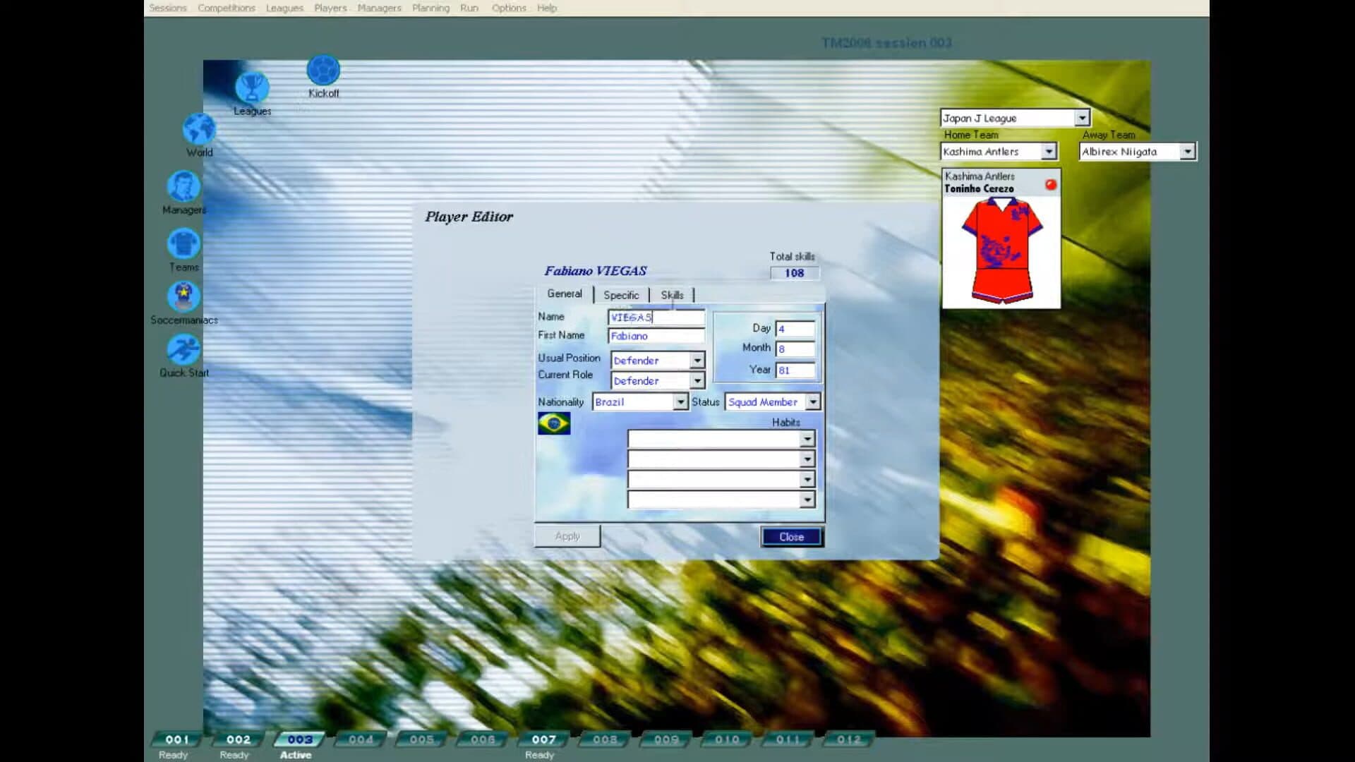 Tactical Manager 2006 screenshot 4