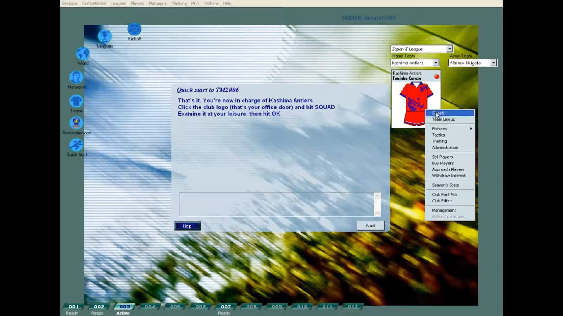 Tactical Manager 2006 screenshot 7