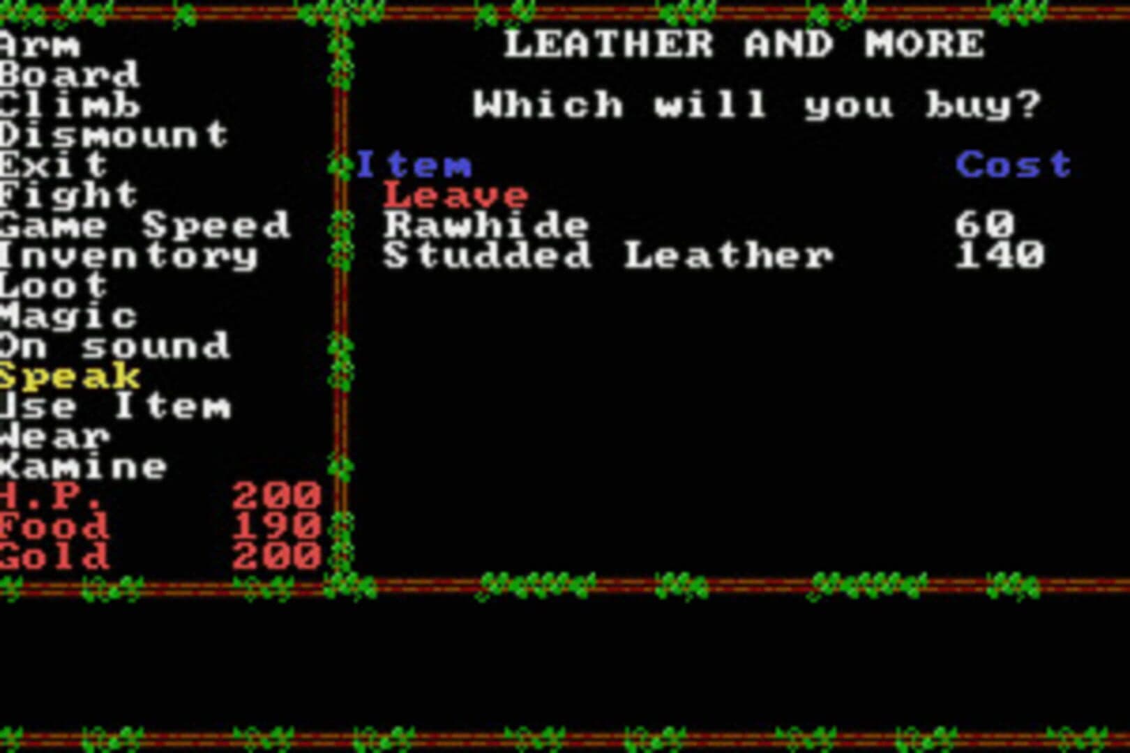 Questron II screenshot 6