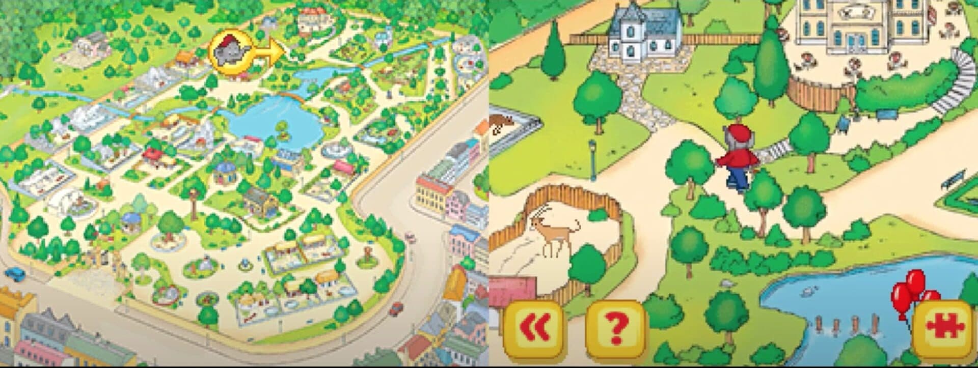 Benjamin Blumchen: Ein Tag im Zoo screenshot 2