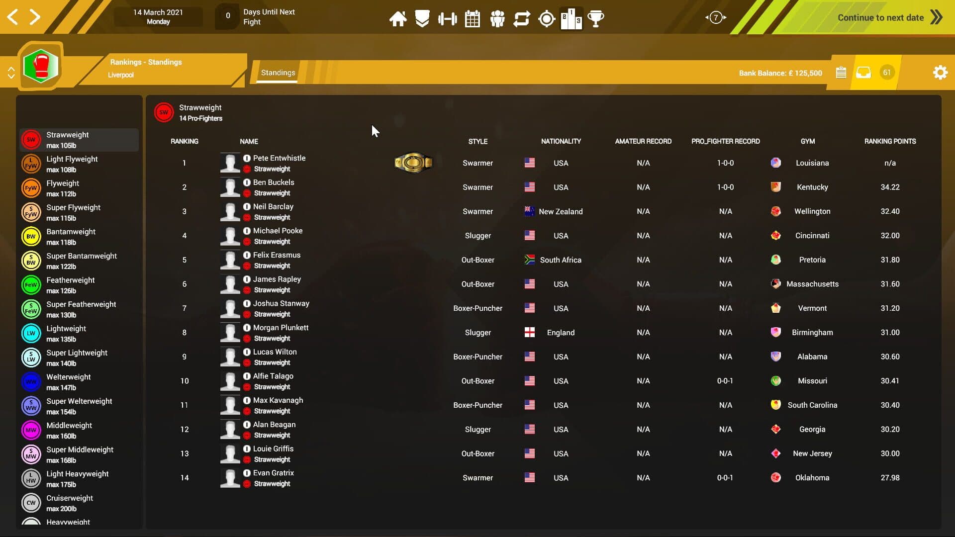 Boxing Club Manager screenshot 7