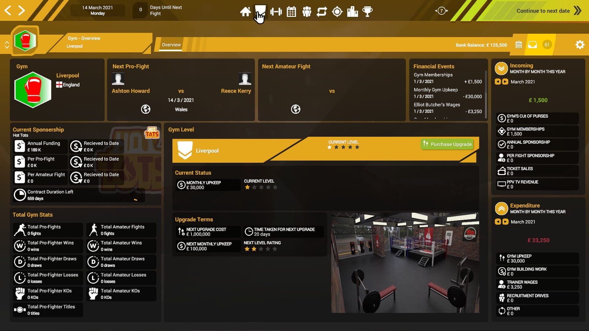 Boxing Club Manager screenshot 13