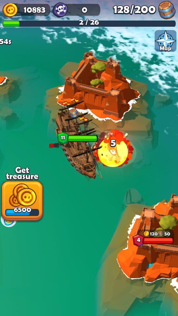 Pirate Raid: Caribbean Battle screenshot 8