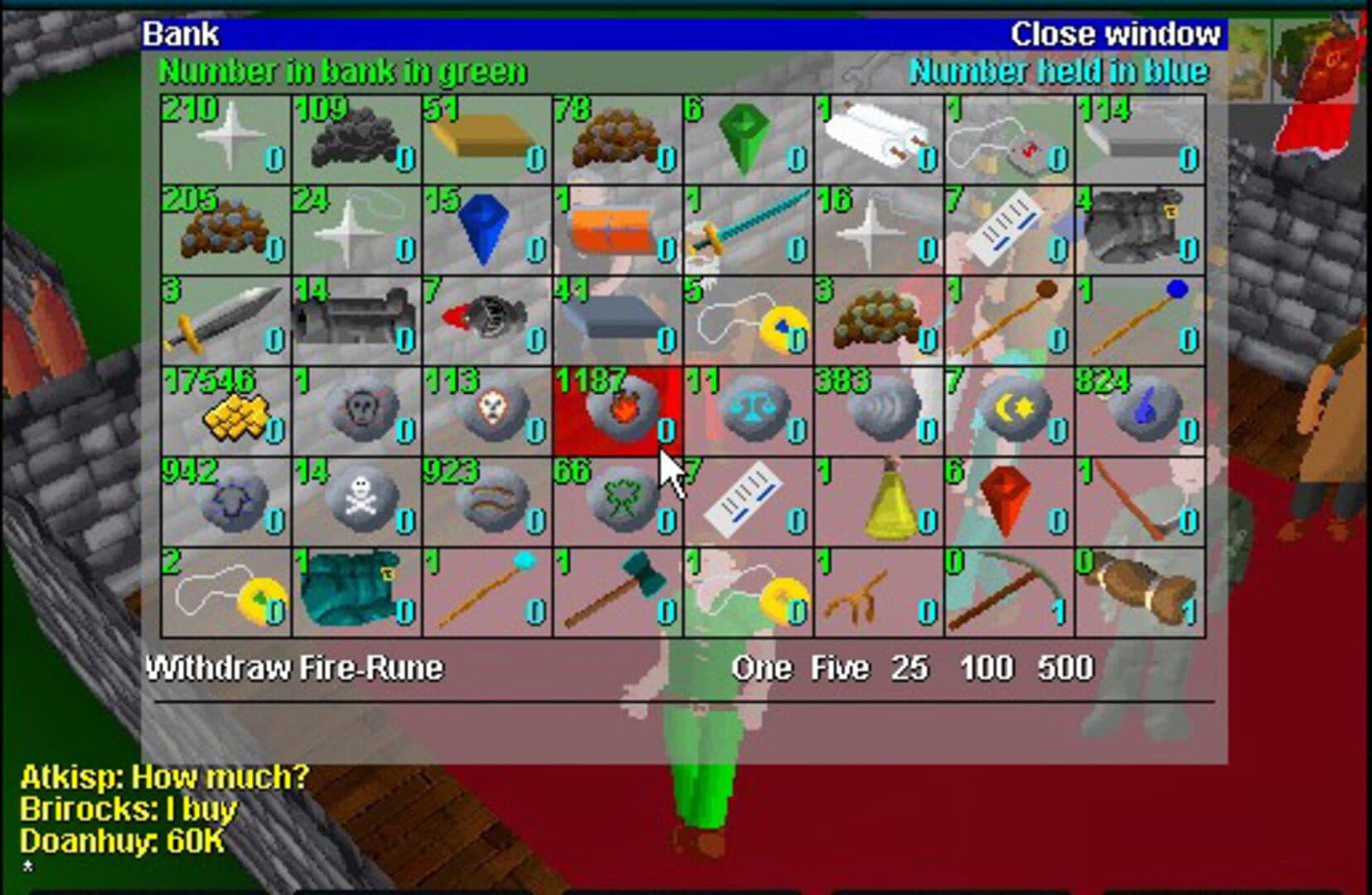 RuneScape Classic screenshot 2