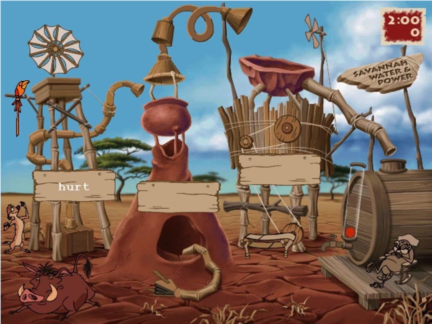 Disney's Adventures in Typing with Timon & Pumbaa screenshot 3