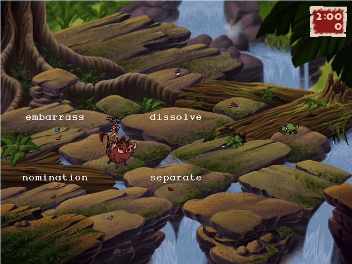 Disney's Adventures in Typing with Timon & Pumbaa screenshot 4