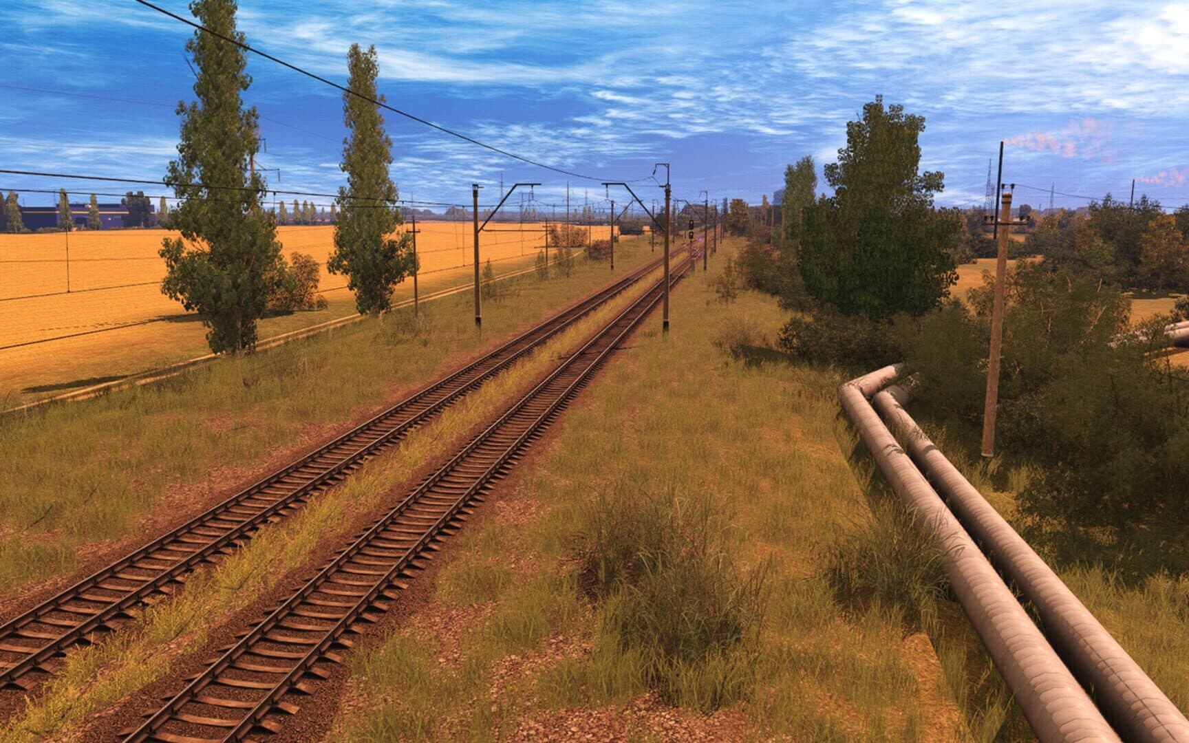 Trainz Railroad Simulator 2019: Rodnye Prostory Route screenshot 2