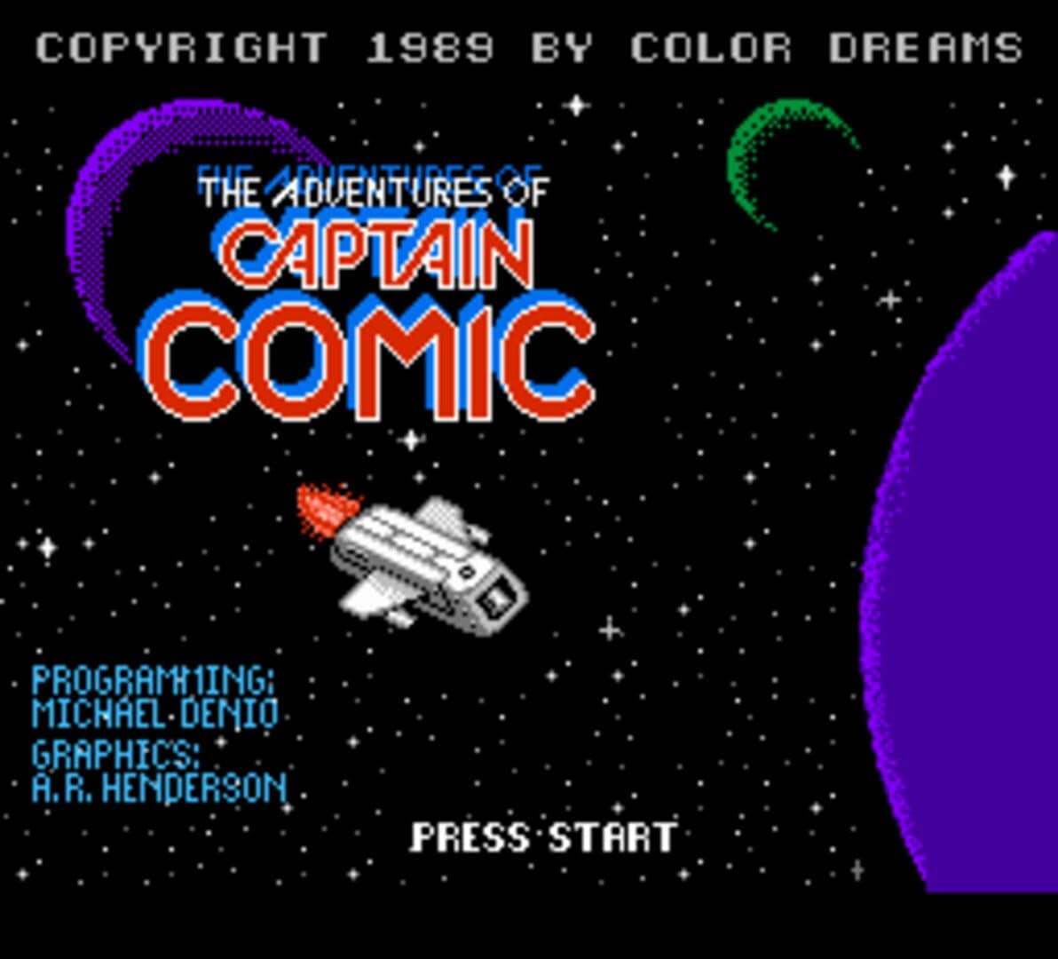 Captain Comic: The Adventure screenshot 1