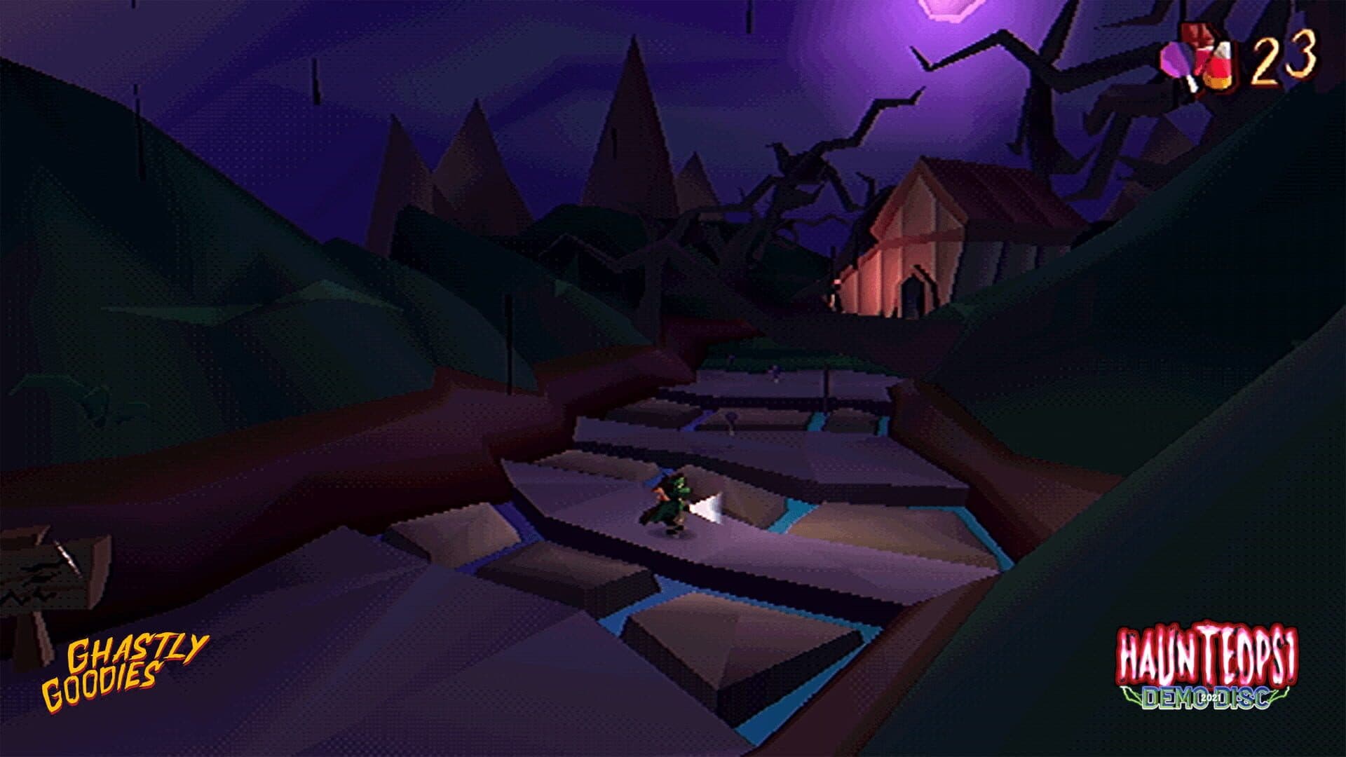 Haunted PS1 Demo Disc 2021 screenshot 10