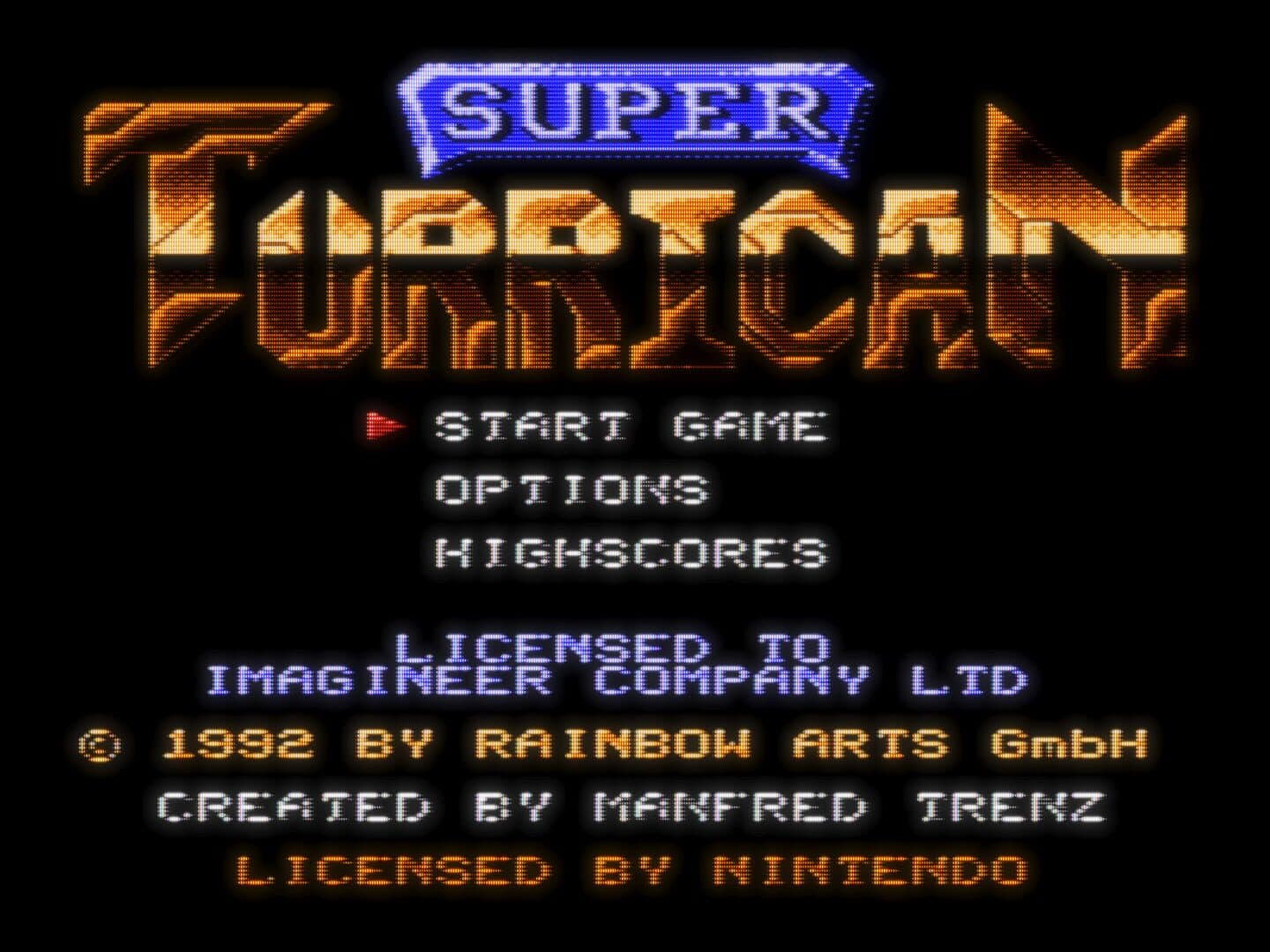 Super Turrican screenshot 1