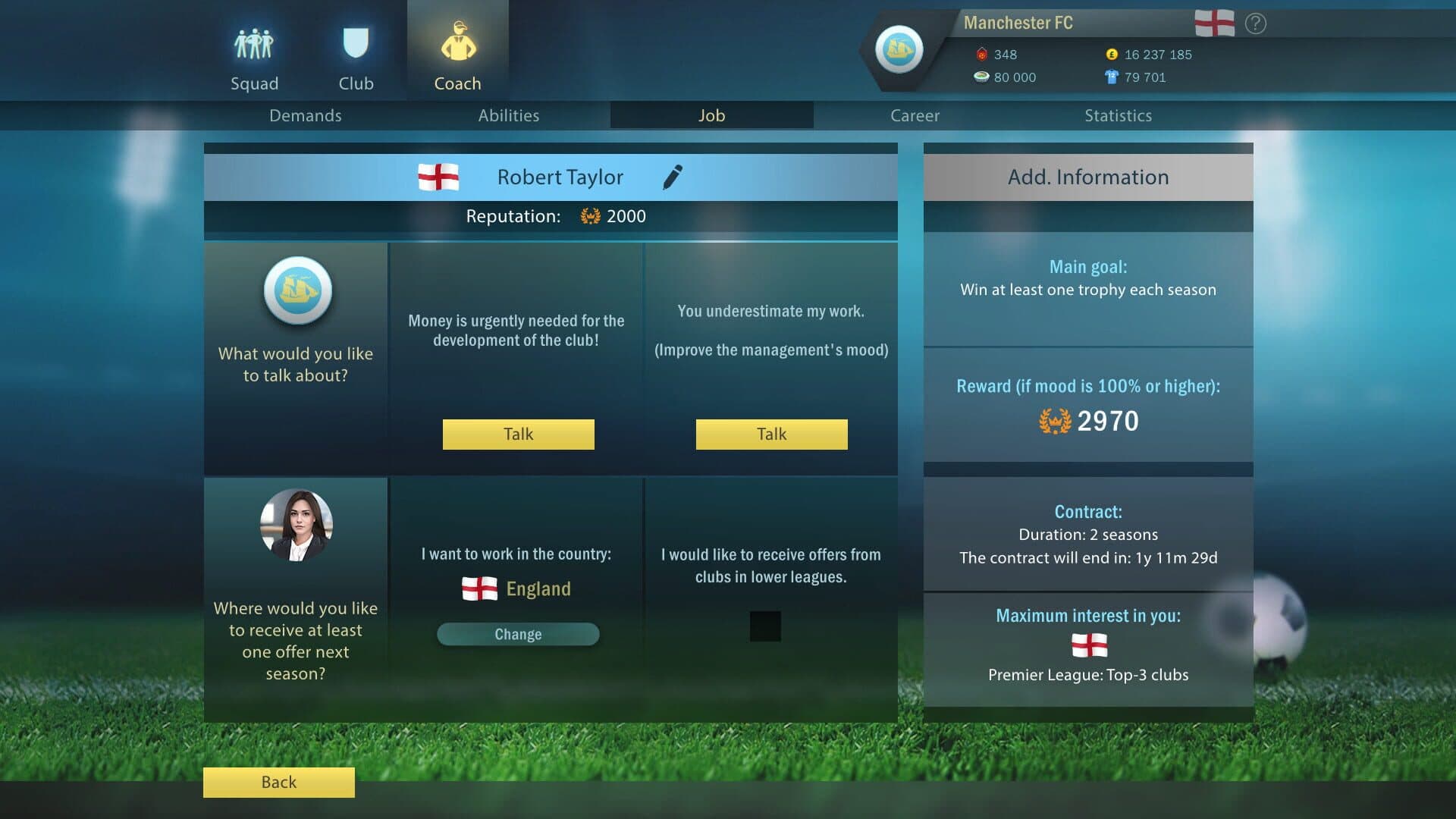 Football, Tactics & Glory: Manager's Journey screenshot 10