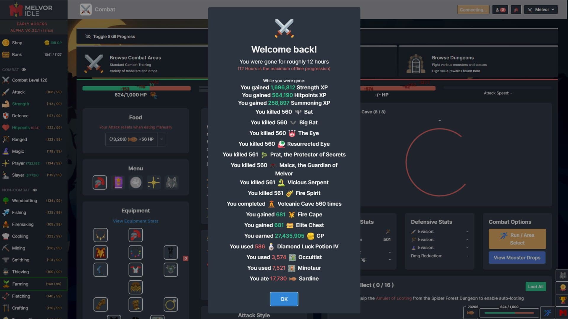 Melvor Idle screenshot 1
