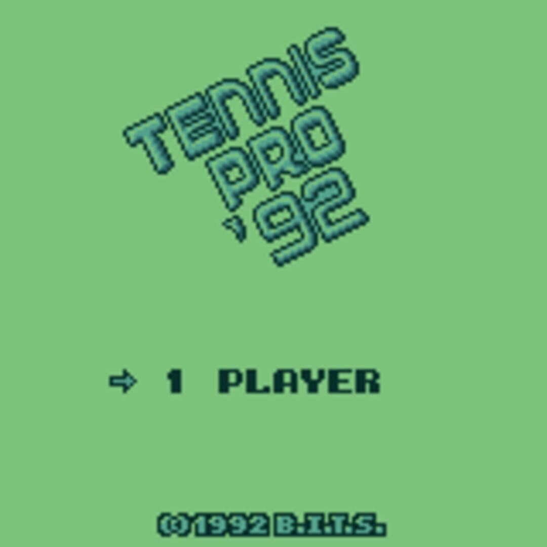Tennis Pro '92 screenshot 1