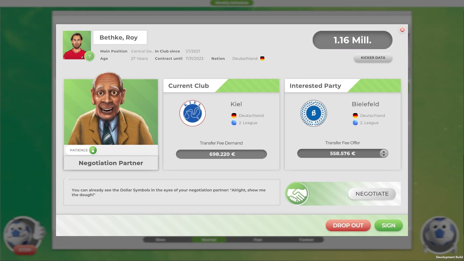 Goal!: The Club Manager screenshot 9