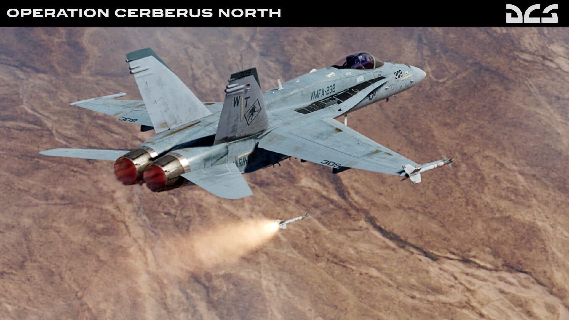 DCS World: F/A-18C Operation Cerberus North by Ground Pounder Sims screenshot 5