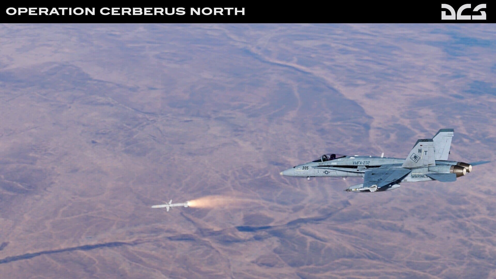 DCS World: F/A-18C Operation Cerberus North by Ground Pounder Sims screenshot 13