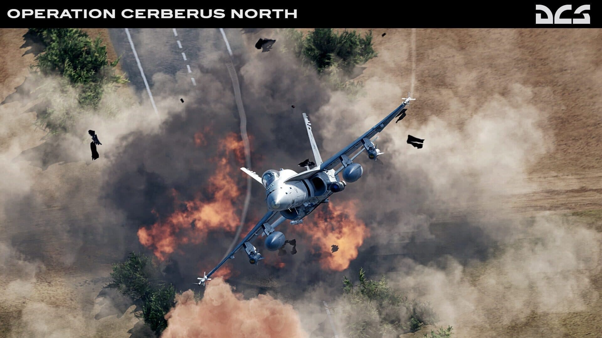 DCS World: F/A-18C Operation Cerberus North by Ground Pounder Sims screenshot 15
