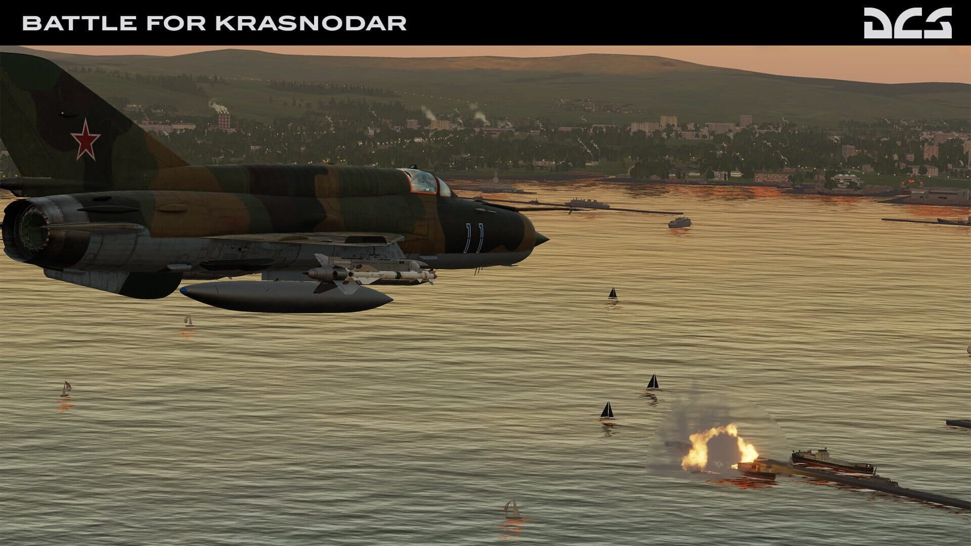 DCS World: MiG-21bis Battle of Krasnodar Campaign screenshot 1