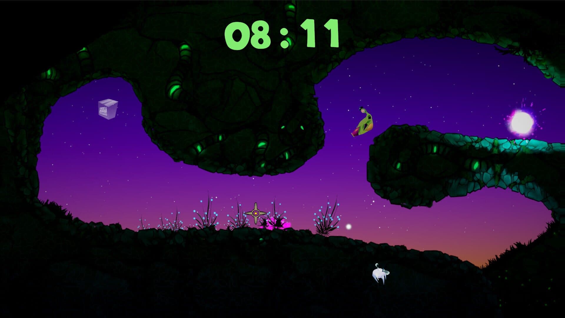 Kickback Slug: Cosmic Courier screenshot 1