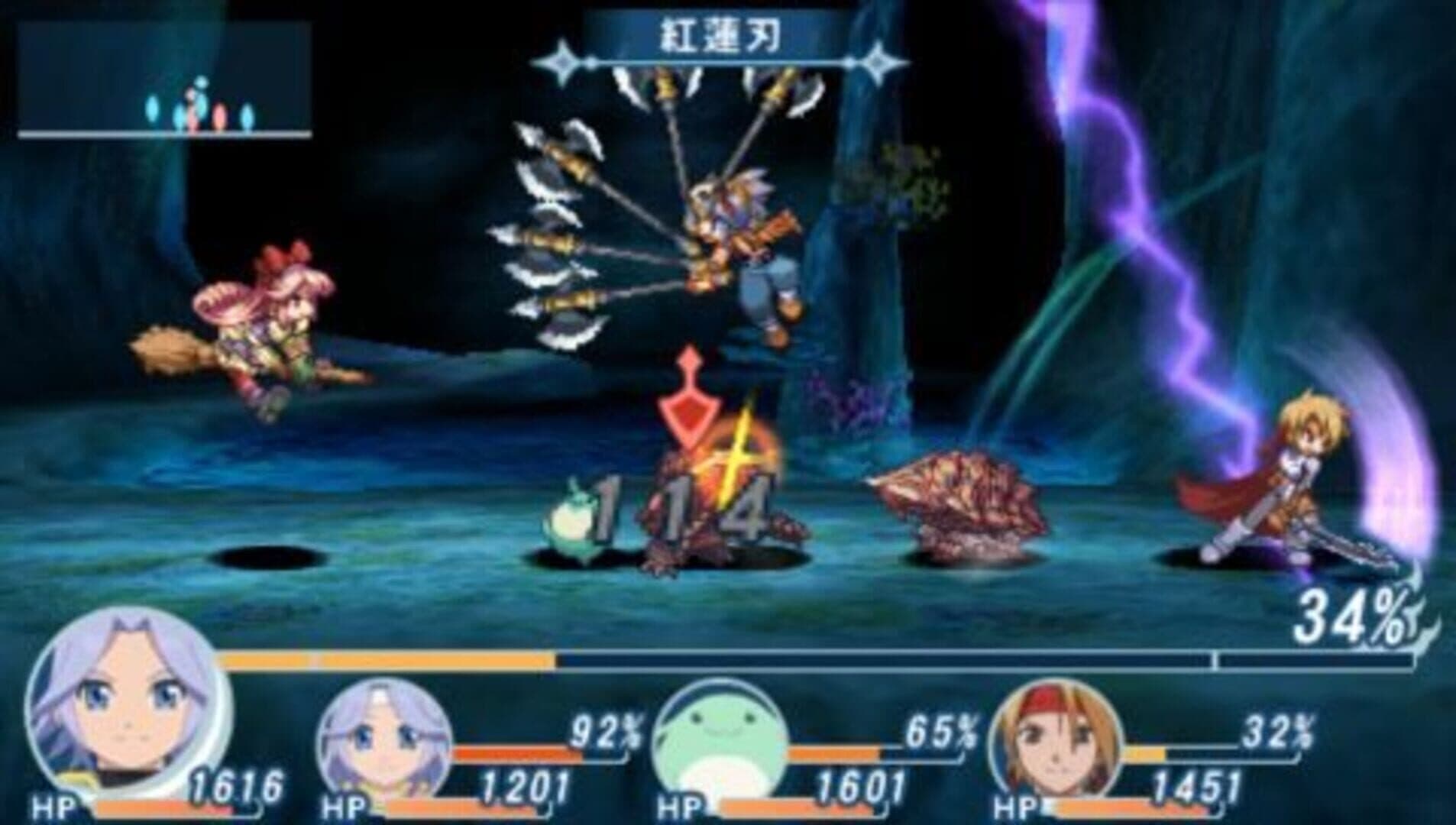 Tales of Phantasia: Narikiri Dungeon X screenshot 1