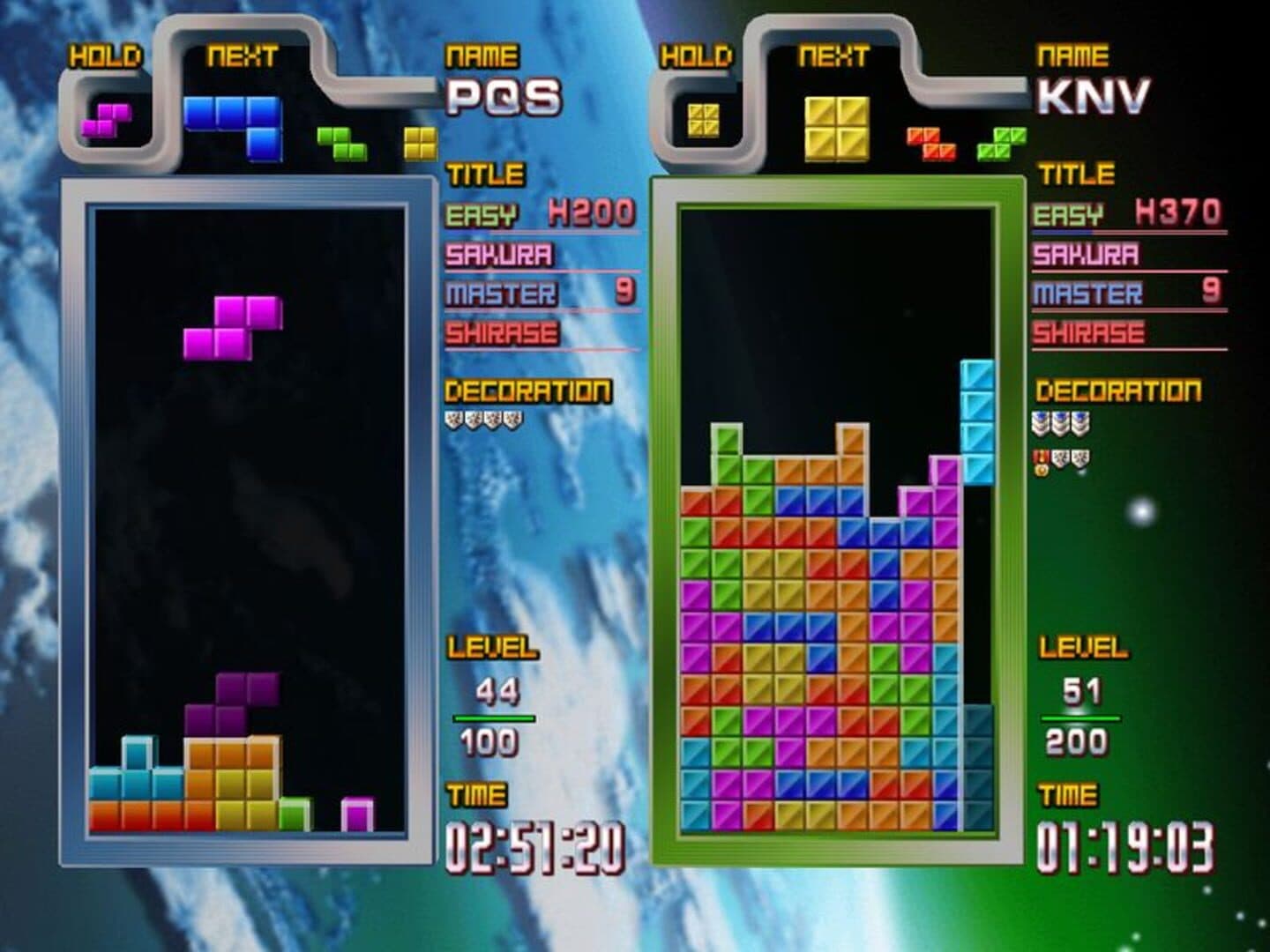 Tetris: The Grand Master 3 - Terror‑Instinct screenshot 2