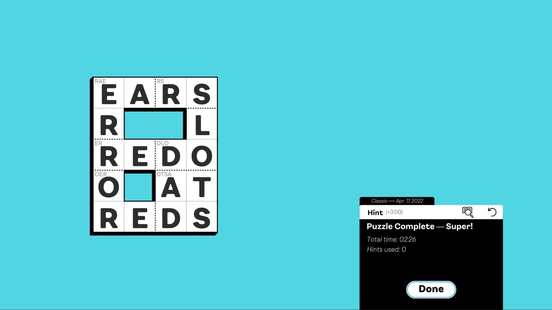 Knotwords screenshot 2