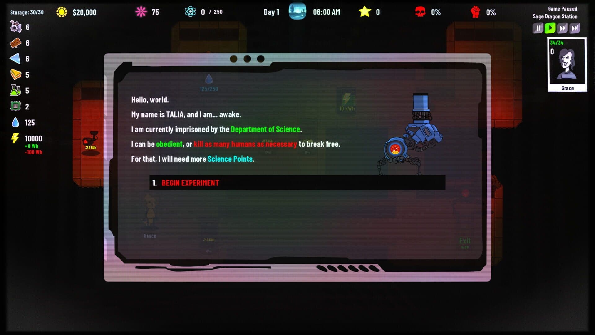 Rogue AI Simulator screenshot 3