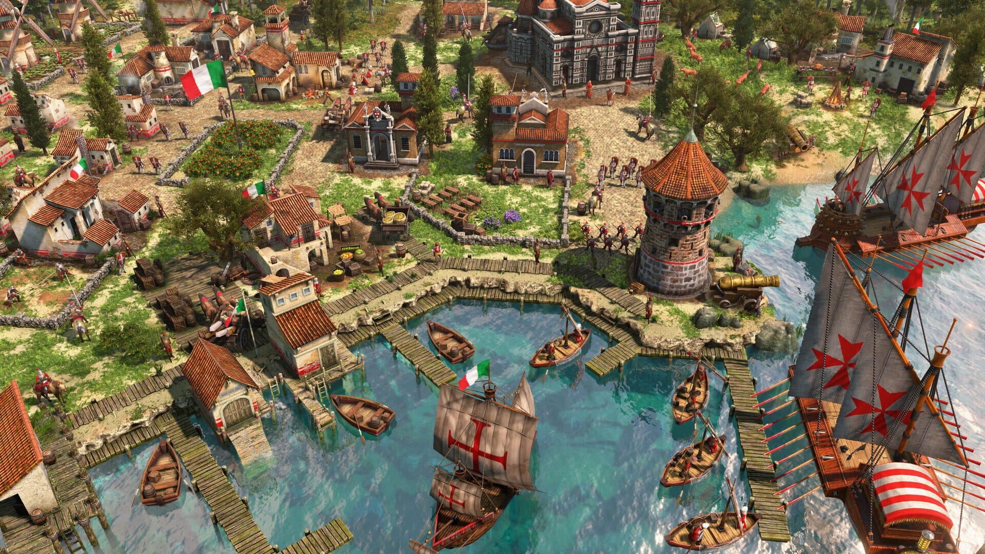 Age of Empires III: Definitive Edition - Knights of the Mediterranean screenshot 2