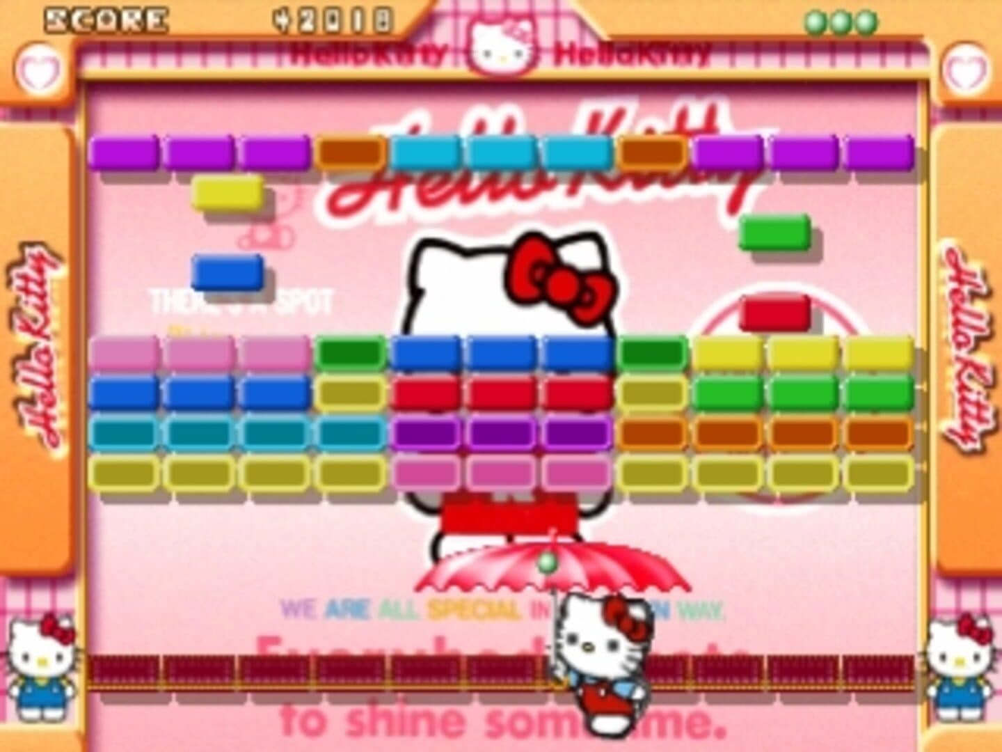 Simple 1500 Series Hello Kitty Vol. 03: Hello Kitty Block Kuzushi screenshot 2