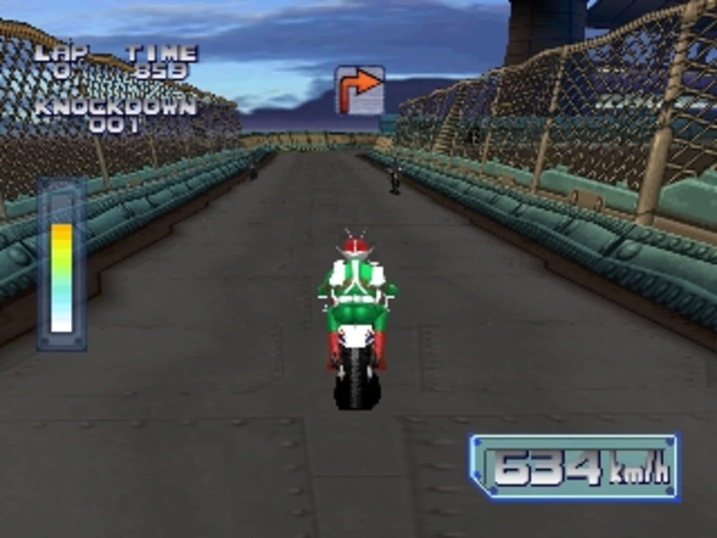 Simple Characters 2000 Series Vol. 03: Kamen Rider - The Bike Race screenshot 2
