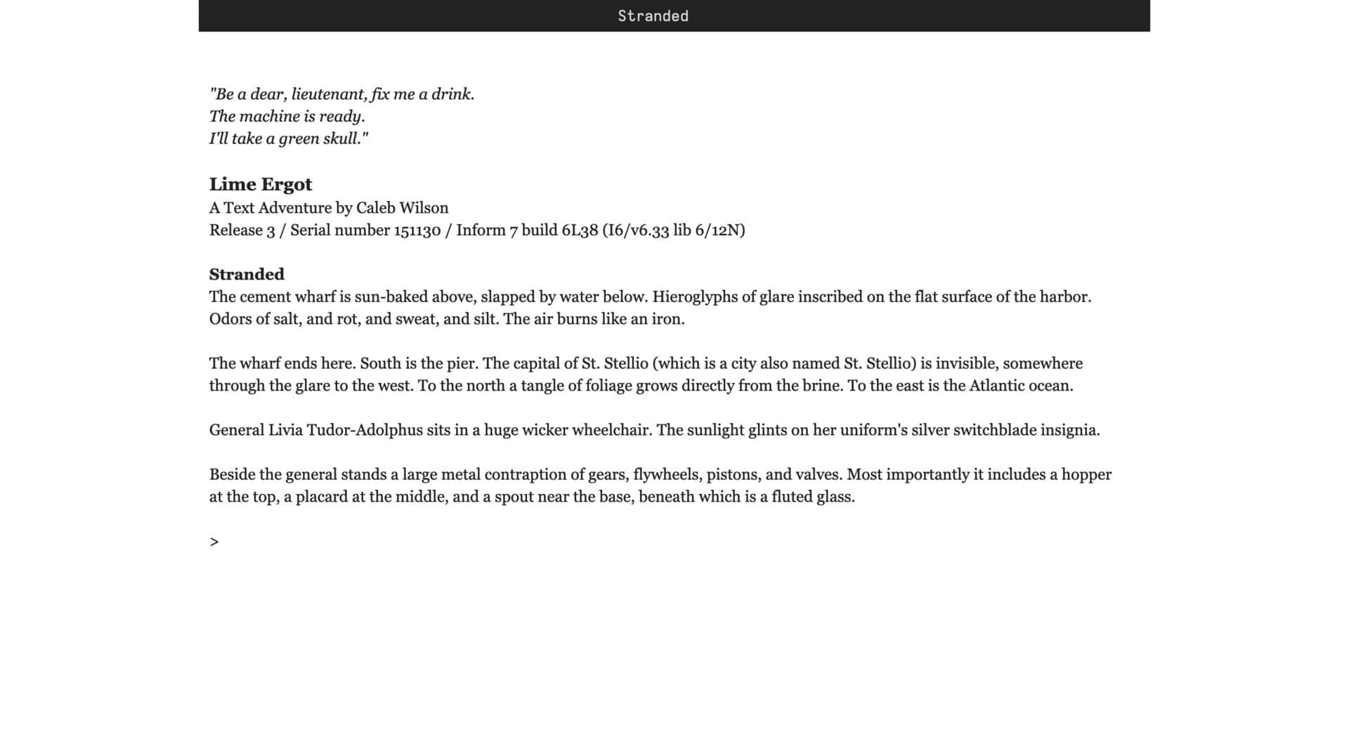 Lime Ergot screenshot 1