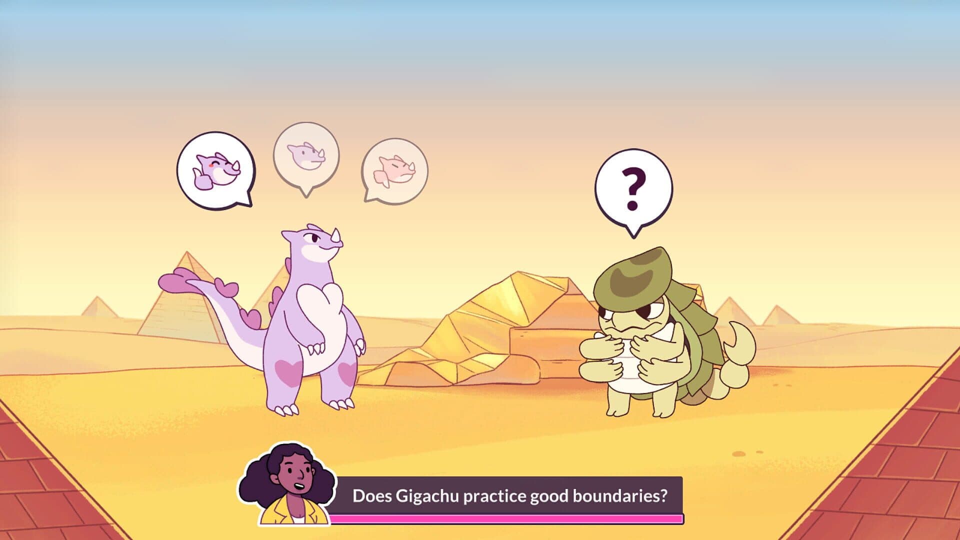 Kaichu: The Kaiju Dating Sim screenshot 1