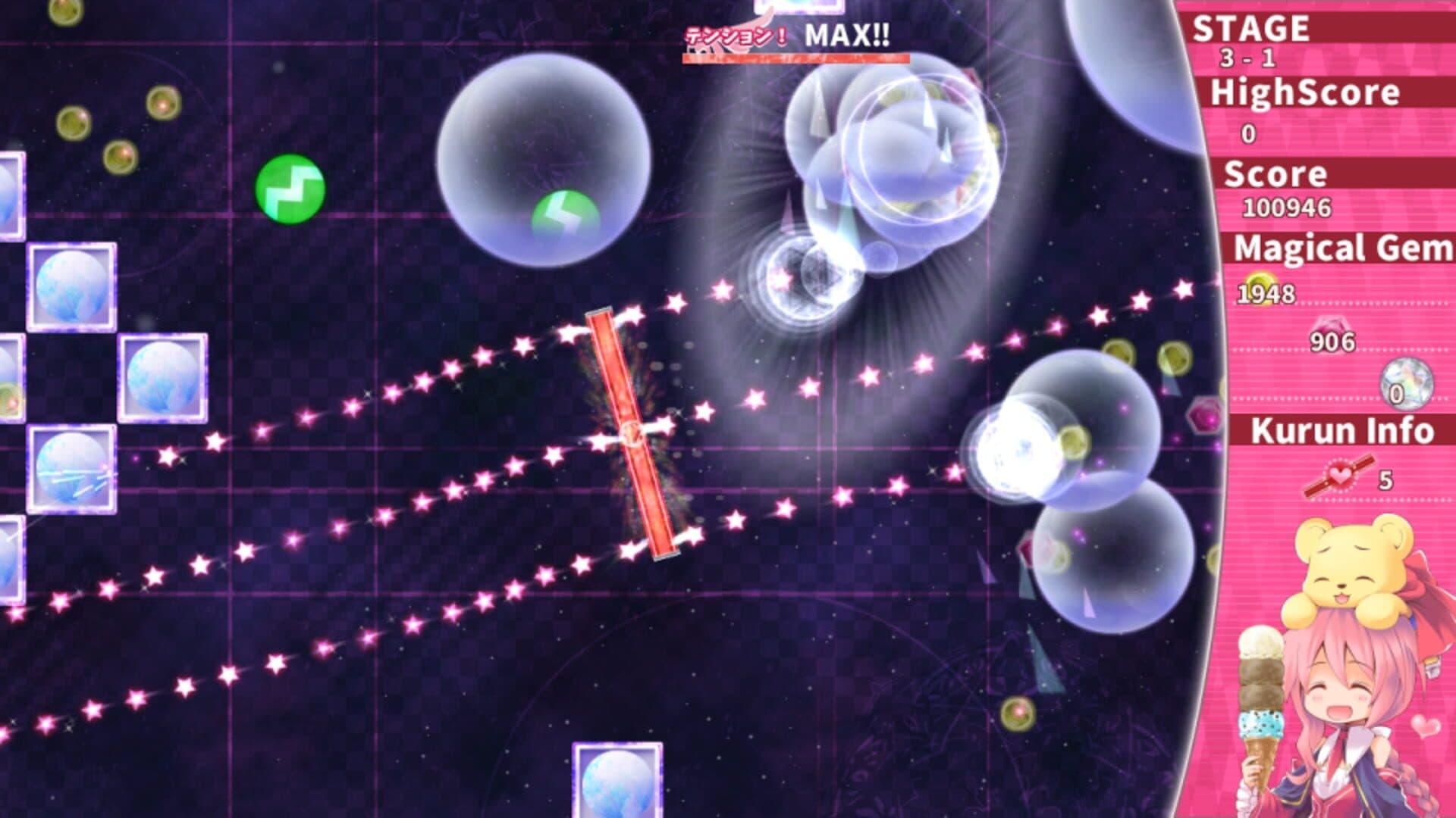 Magical Stick Girl Miracle Kurun Survival! screenshot 8