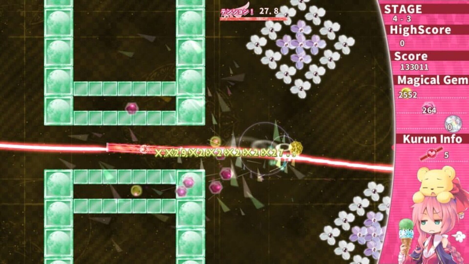 Magical Stick Girl Miracle Kurun screenshot 6