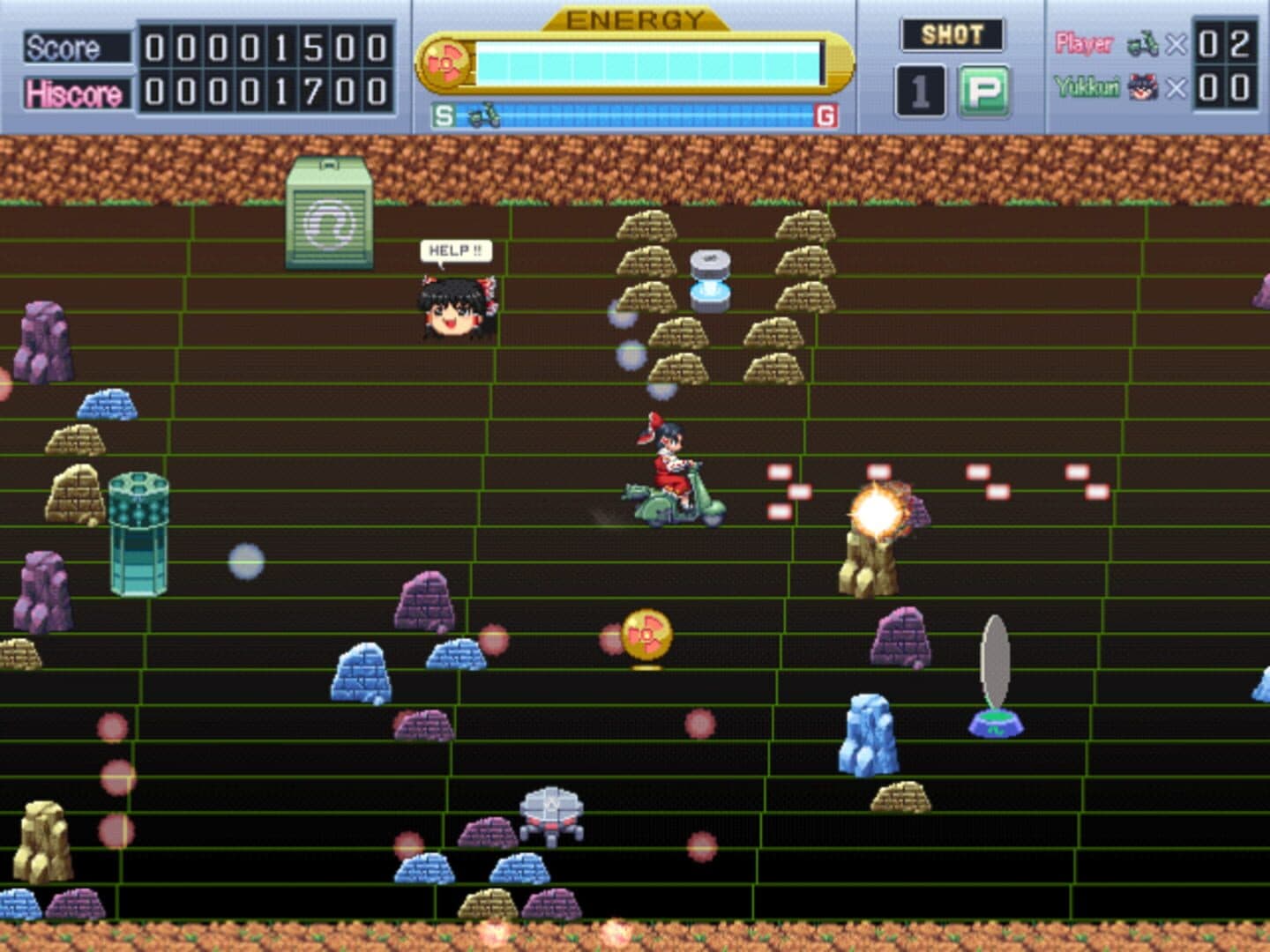 Touhou Seicross screenshot 3