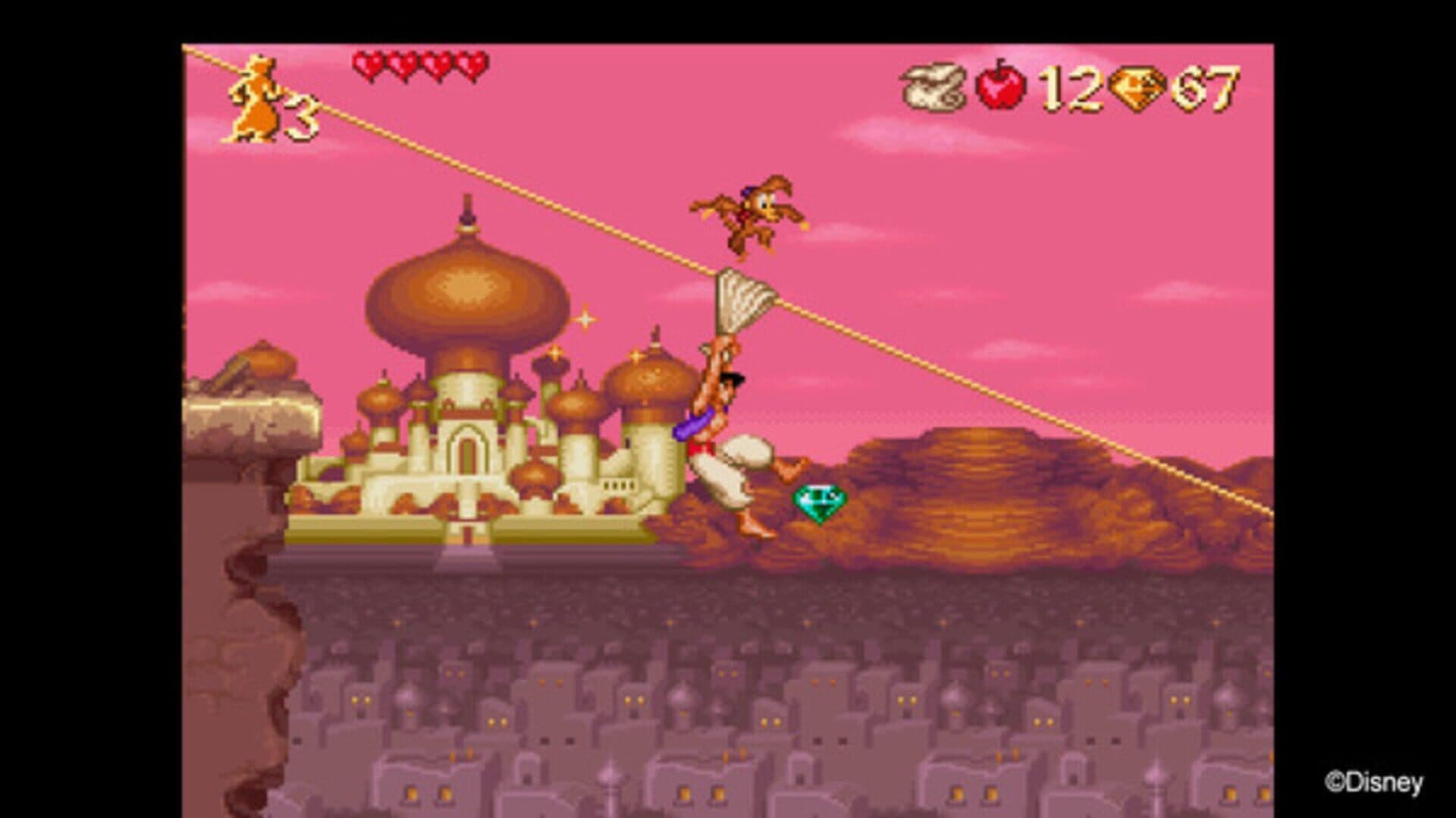 Disney Classic Games: Aladdin and The Lion King - The Jungle Book and More Aladdin Pack screenshot 2