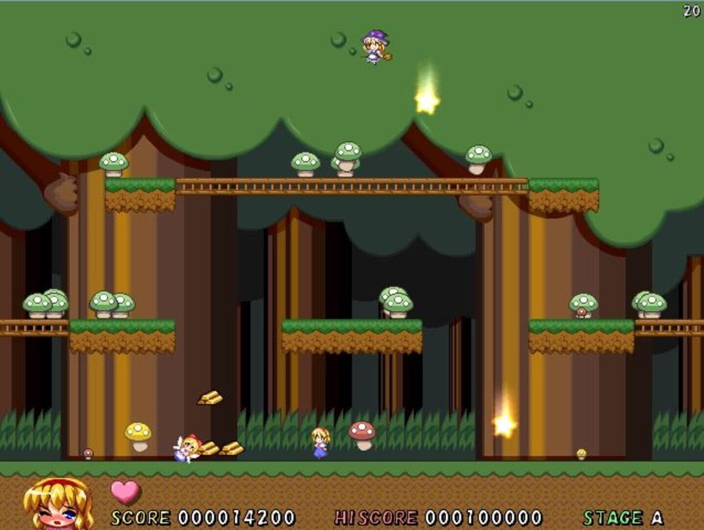 Endless Alice: Nana-iro Mahoutsukai Kiki Ippatsu! screenshot 1