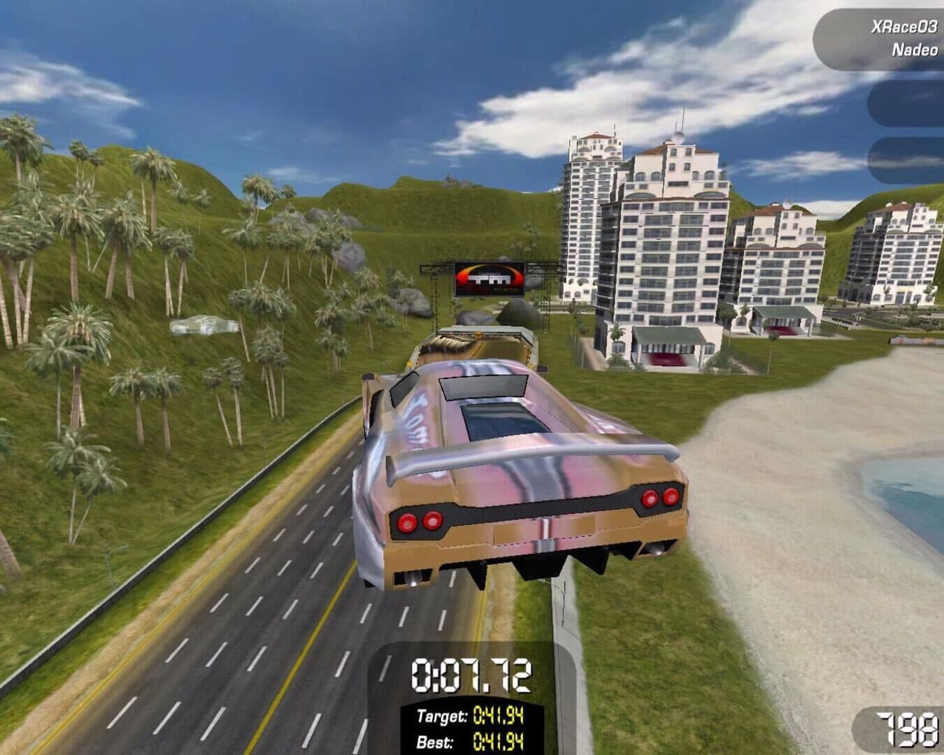 TrackMania Sunrise Extreme screenshot 1