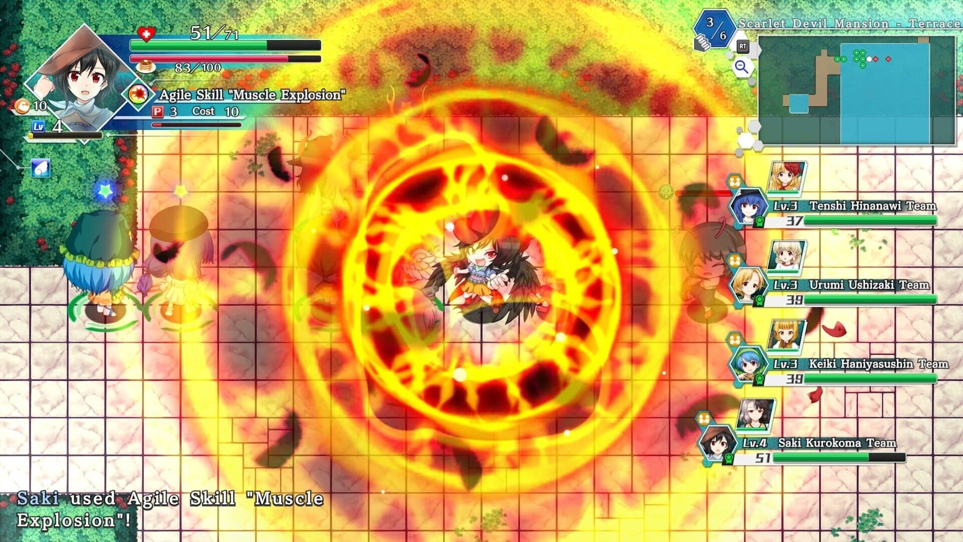 Touhou Genso Wanderer: Lotus Labyrinth R - Wily Beast and Weakest Creature Friends screenshot 5
