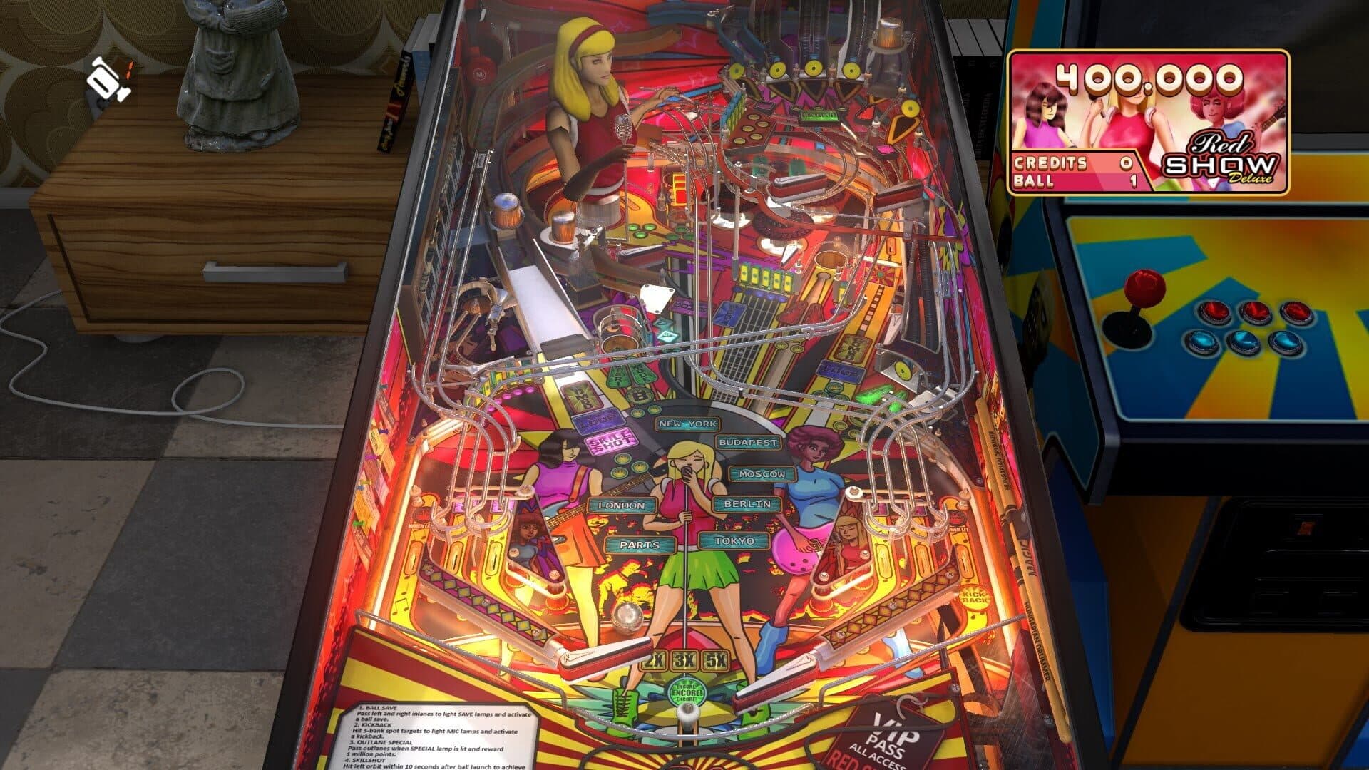 Zaccaria Pinball: Deluxe Tables Pack 1 screenshot 1